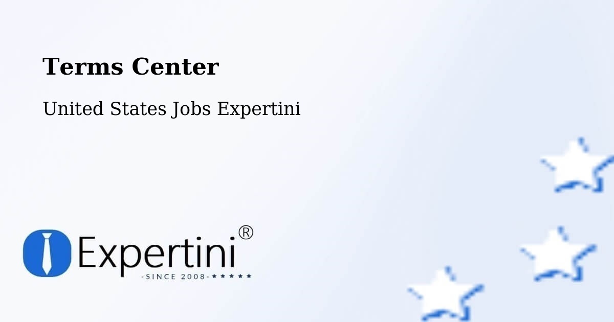 Terms of Service – Tulsa - United States Jobs Expertini